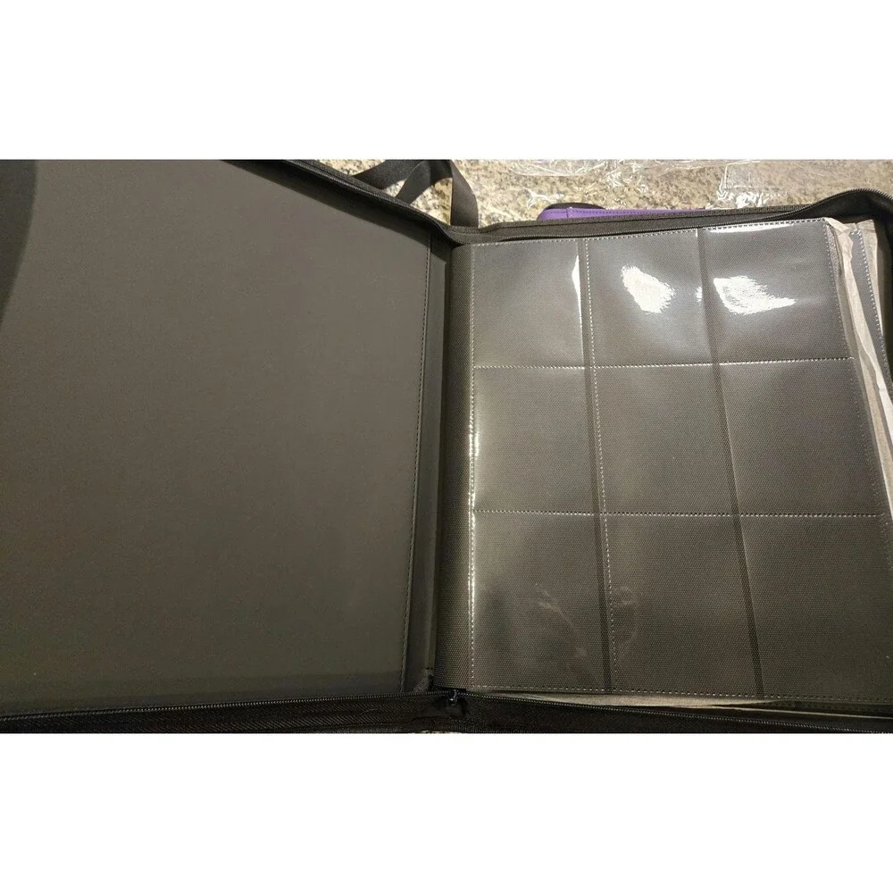 Pokemon Mimikyu Moon White Top Loader Binder 3x3 360 Cards